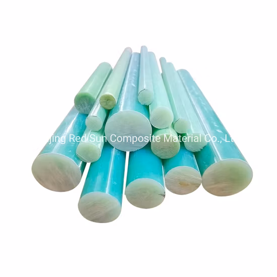 Vendita calda Fr4 Asta in tessuto in fibra di vetro epossidica Asta in fibra di vetro in resina epossidica